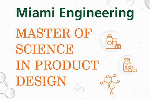 MS In product design banner