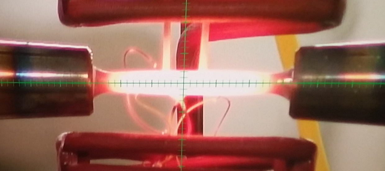 Tensile testing novel high temperature materials